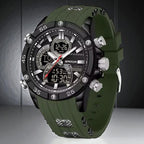 Reloj Sanda 6162 Doble Hora Hombre