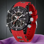 Reloj Sanda 6162 Doble Hora Hombre