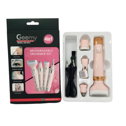 Depiladora Geemy Dama – Kit 4 en 1